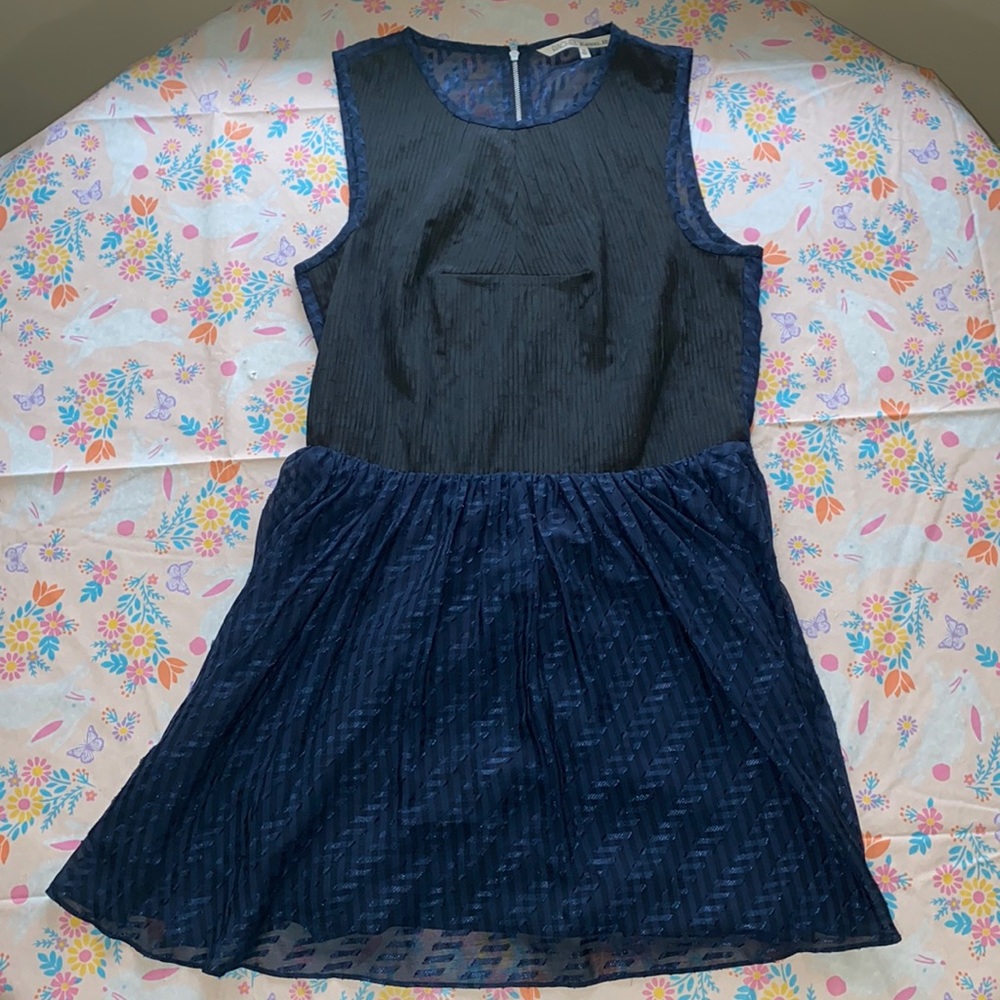 RACHEL Rachel Roy Dress Black and Navy Size 10